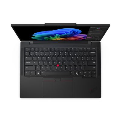 15. Lenovo ThinkPad T14s 14" Systemy ochrony przed włamaniem (IPS) WUXGA 1920 x 1200 pikseli Powłoka przeciwodblaskowa Lwia paszcza X Elite X1E-78-100 32 GB Lutowany LPDDR5x Pojemność dysku SSD 1000 GB Karta graficzna Qualcomm Ad