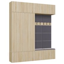 GARDEROBA HAGA IV 2SZ2W SONOMA