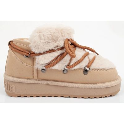 24. Buty damskie zimowe D.Franklin [DFSH370011-BEIG]