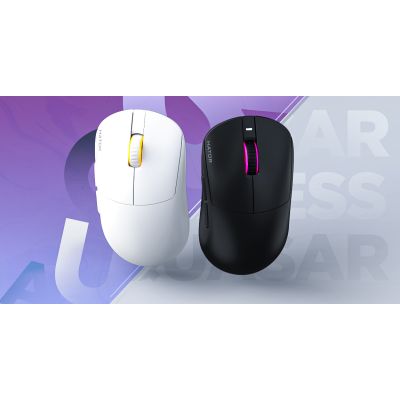 15. HATOR Quasar 3 Wireless myszka Gaming Oburęczny RF Wireless + Bluetooth + USB Type-A Optyczny 12000 DPI