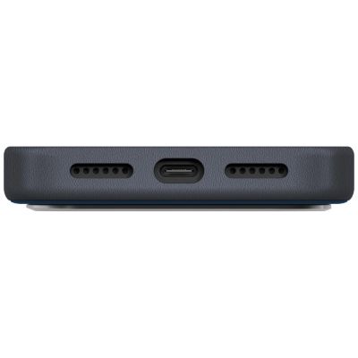 4. Etui UNIQ Lyden DS do iPhone 17 Pro Max Magclick Charging - niebiesko-czarny