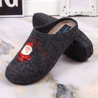 12. Kapcie filcowe Panto Fino świąteczne W KK267038 INT1798