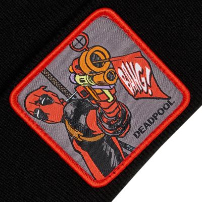 3. Capslab Marvel Deadpool Hat CL-MAR-1-BON1-BAN1 Czarne One size