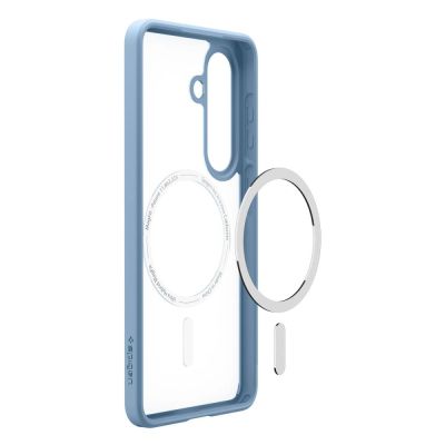 4. Etui Spigen Ultra Hybrid Mag MagSafe na Samsung Galaxy S26+ - przezroczysto-niebieskie