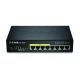 5. D-Link DGS-1008P/E łącza sieciowe Nie zarządzany L2 Obsługa PoE Czarny