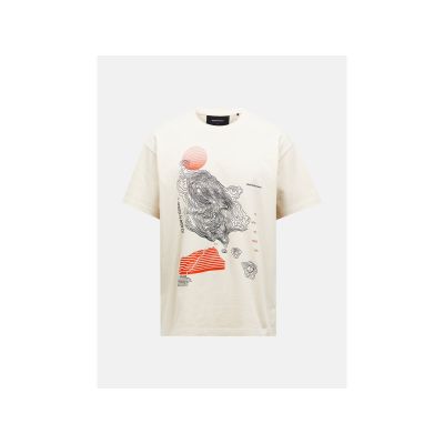 Koszulka PEAK PERFORMANCE M Graphic Tee piaskowy