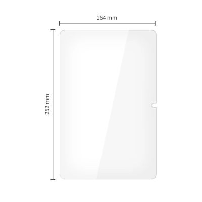 2. Szkło hartowane Tech-Protect Glass Fit+ 2-pack na Samsung Galaxy Tab A9+ / A11+ Plus 11.0 - przezroczyste