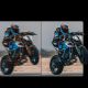 8. Kamera sportowa AKEEYO AKY-710S wideorejestrator 4K na kierownicę motocykl - czarna