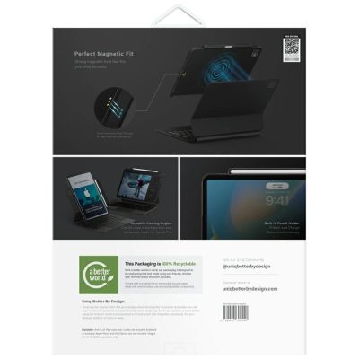 8. Etui UNIQ Axel do iPad Air 13" 2024 / 2025 / iPad Pro 13" 2024 - czarne