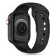 3. Pasek Tech-Protect Silicone na Apple Watch 4 / 5 / 6 / 7 / 8 / 9 / SE / Ultra 1 / 2 (42 / 44 / 45 / 49 mm) - czarny