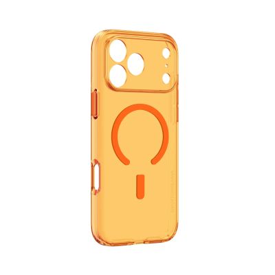 4. Etui AMAZINGTHING Minimal Mag Lens Case na iPhone 17 Pro Max - pomarańczowe