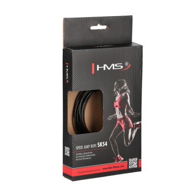 24. Skakanka szybka HMS SK54 black/silver