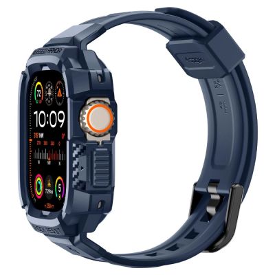 26. Etui Spigen Rugged Armor Pro na Apple Watch Ultra 1 / 2 (49 mm) - granatowe