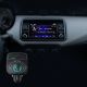 8. Ugreen Transmiter FM Bluetooth 5.0 ładowarka samochodowa MP3 3x USB TF micro SD 4,8 A czarny (CD229)