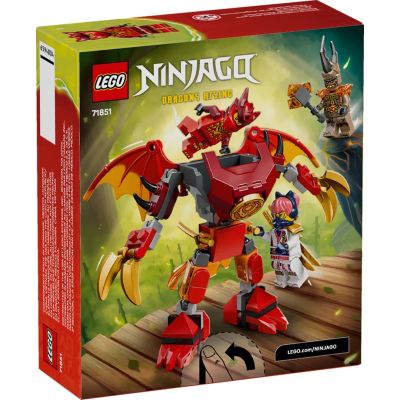2. LEGO NINJAGO 71851 Kai’s Dragon Mech Battle Pack