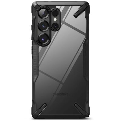 3. Etui Ringke Fusion X na Samsung Galaxy S25 Ultra - czarny
