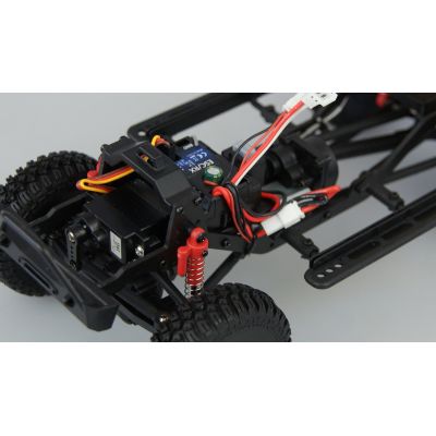 7. Samochód zdalnie sterowany Amewi RC Car AMXRock AM18 Harvest Szary z akumulatorem LiPo 600mAh/14+