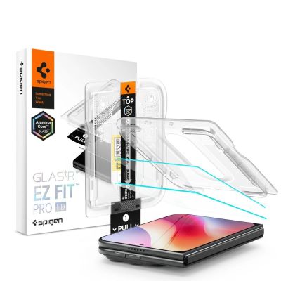 Szkło hartowane Spigen Glas.tR EZ Fit Pro HD AC 2-Pack na iPhone Duo