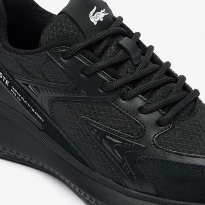 2. Sneakersy męskie Lacoste L003 EVO buty sportowe lifestylowe czarne (747SMA012102H)