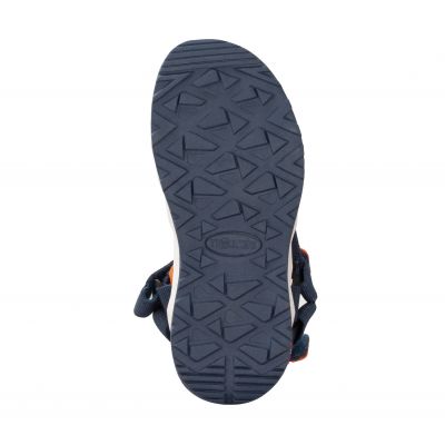 8. Sandały sportowe dziecięce dla chłopca/dziewczynki Trollkids Kids Lysefjord Sandal mystic blue/orange (666-142)