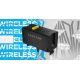 10. HATOR Pulsar 3 Wireless myszka Gaming Oburęczny RF Wireless + Bluetooth + USB Type-C Optyczny 12000 DPI