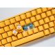 2. Ducky One 3 Yellow SF klawiatura Gaming USB US English Żółty