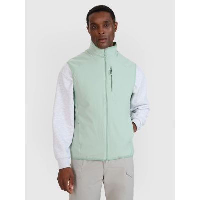 Bezrękawnik ze stójką męski 4F 4FWSS25TVJAM194-47S