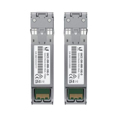 12. Wkładka SFP+ Ubiquiti 10 Gbps Multi-Mode Optical Module 2-pack