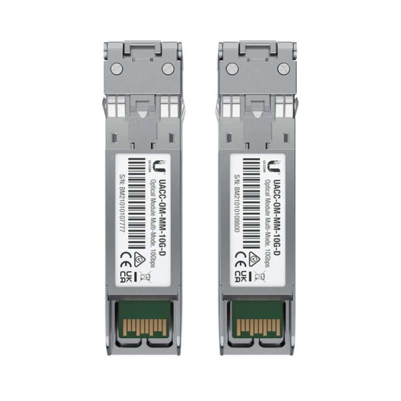 12. Wkładka SFP+ Ubiquiti 10 Gbps Multi-Mode Optical Module 2-pack