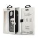 8. Etui Karl Lagerfeld Saffiano Ikonik Karl's Patch na iPhone 13 mini - czarne