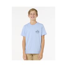 Koszulka dziecięca RIP CURL STAPLE TEE - BOY niebieska