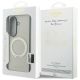 8. Etui Guess Magnetic Ring Stand Grained Classic Logo MagSafe na Samsung Galaxy Z Fold 8 Ultra - beżowe