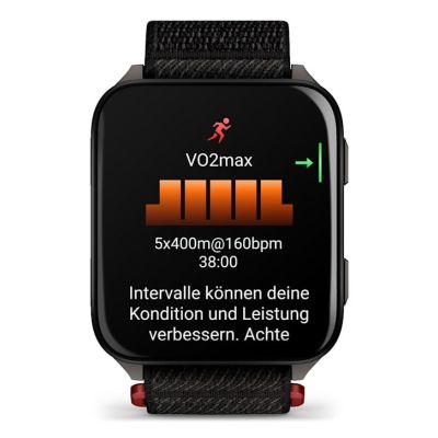 6. Zegarek sportowy Garmin Venu X1 AMOLED, czarny