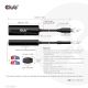 7. CLUB3D CAC-1588 adapter kablowy 0,17 m USB Type-C HDMI Czarny