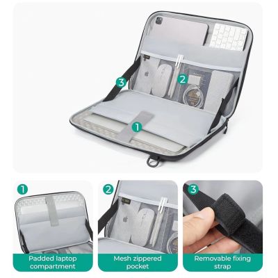 5. Etui Tech-Protect Ranger-X Tactical na laptopa 13-14" - czarne