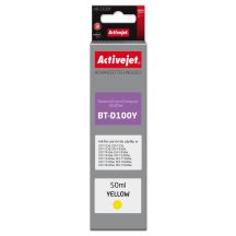 Activejet AB-D100Y Buteleczka z tuszem z atramentem (zamiennik Brother  BT-D100Y; Supreme; 50 ml; żółty)
