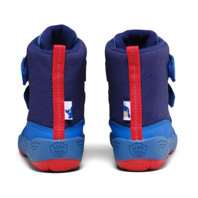 2. Buty zimowe barefoot wegańskie Affenzahn Blizzy Whale (01682-30119)