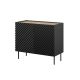 Komoda 2D ONDA 98x45x85 czarny