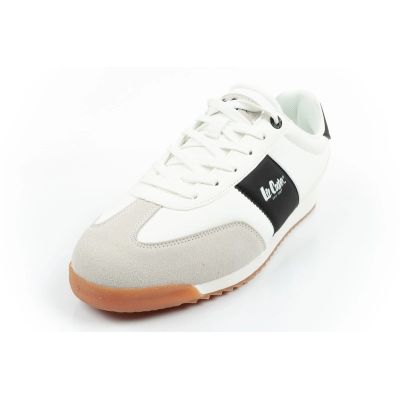 3. Lee Cooper buty sportowe sneakersy męskie modne wygodne białe