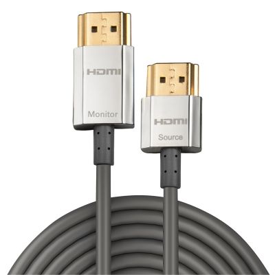 2. Lindy 41676 kabel HDMI 4,5 m HDMI Typu A (Standard) Czarny, Złoto, Srebrny
