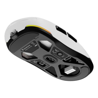 14. GENESIS Zircon 660 myszka Gaming Po prawej stronie RF Wireless + Bluetooth + USB Type-A Optyczny 12000 DPI