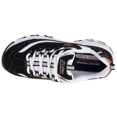 3. Skechers D'Lites Devoted Fan 13154-BKRG czarne 40