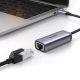 2. Ugreen zewnętrzna karta sieciowa USB Typ C - RJ45 1Gbps (1000Mbps) szary (40322 CM483)