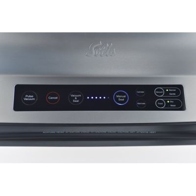 3. Solis Vac Prestige zgrzewarka próżniowa 800 mbar Czarny, Stal nierdzewna