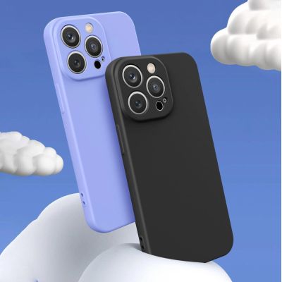 6. Silicone case etui Samsung Galaxy A14 5G / Galaxy A14 silikonowy pokrowiec zielone