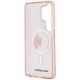 7. Etui Karl Lagerfeld IML Peekaboo Choupette MagSafe na Samsung Galaxy S26 Ultra - różowe