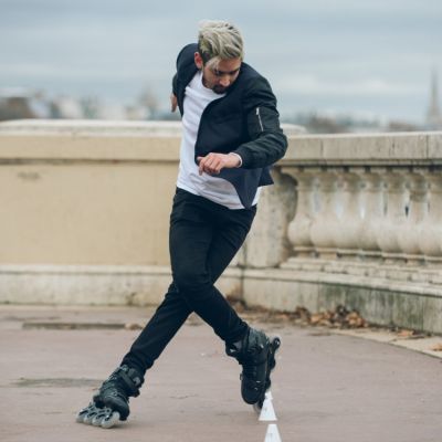 9. Rolki freestyle SEBA FR Spin M SKKFRSPIN-BK