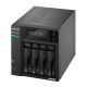 4. NAS Asustor AS6702T Lockerstor 4 Gen2; Tower; 4x (3.5" SATA HDD/ 2.5" SSD); Intel Celeron N5105; 4GB DDR4 SODIMM (max. 16GB), 2x 5Gb, 4x M.2 2280 NVMe PCIe 3.0, 2x USB  3.2 Gen 2, 1x HDMI 2.0b