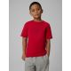 T-shirt regular z nadrukiem chłopięcy 4F 4FJRSS26TTSHM3599-10S