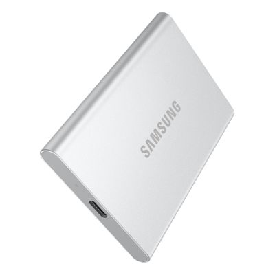 6. Dysk zewnętrzny SSD Samsung T7 Resurrected 2TB Srebrny